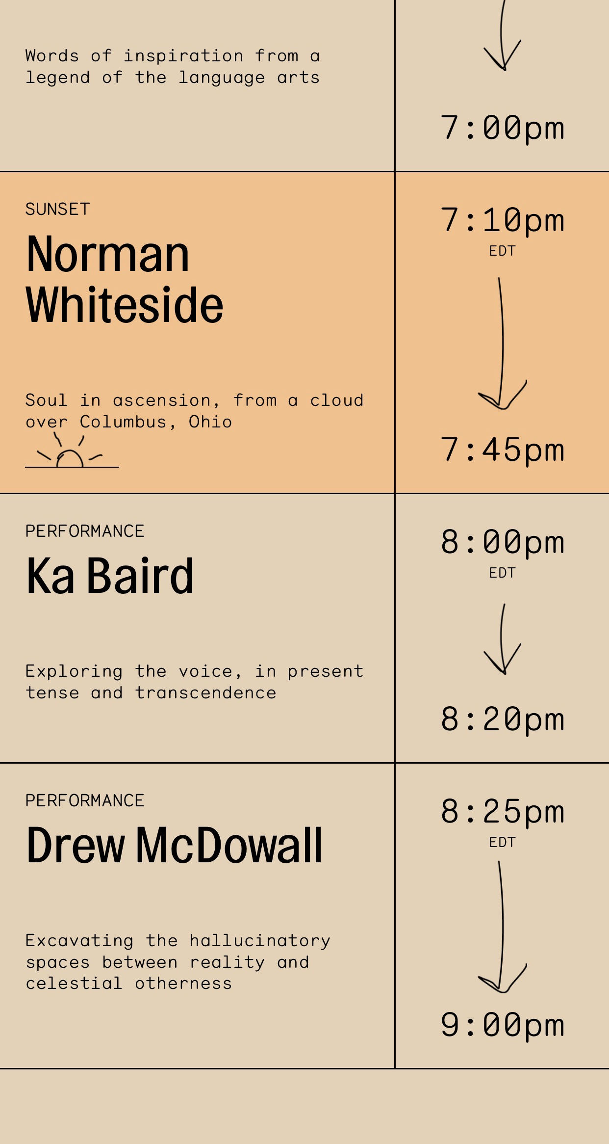 Oda App – Main feed, page 3